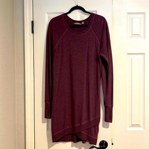 Athleta L/S Tunic Long Sweatshirt Dress